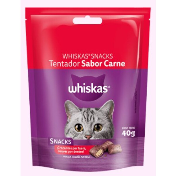 WHISKAS SNACKS CARNE 40GR WHISKAS SNACKS CARNE 40GR