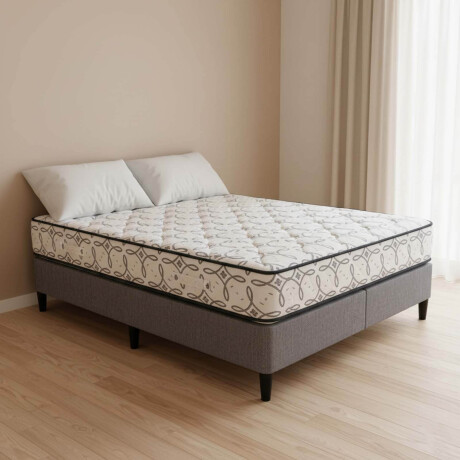 SOMMIER DE ESPUMA VANILA HOME QUEEN