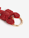 Llavero Strass Llavero Y Bag Charm Langosta Strass - Rojo Medio