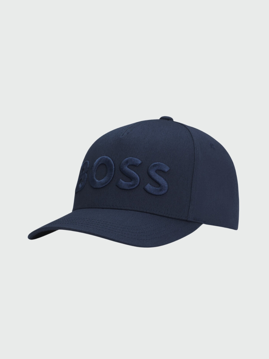 BOSS - Gorra de Sarga con Logo 