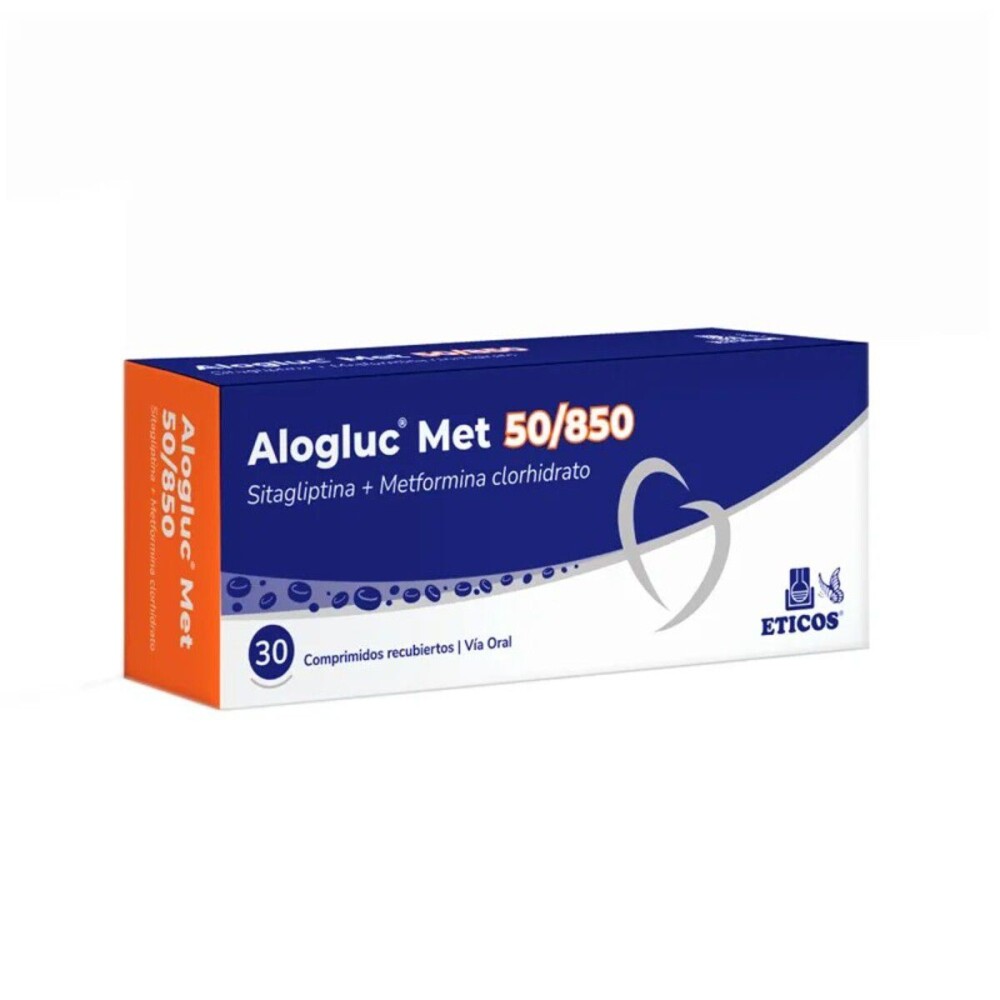 ALOGLUC MET 50mg/850mg x 30 COMP. única