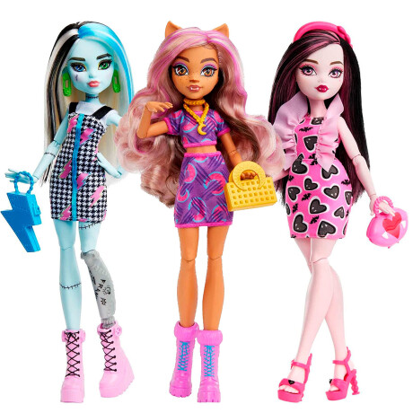 Muñeca Monster High 32cm Articulada + Accesorios Frankie