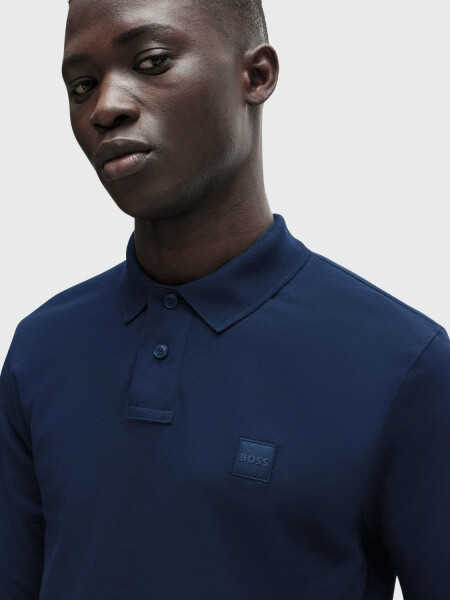 BOSS - Remera Polo en piqué de algodón Estampado