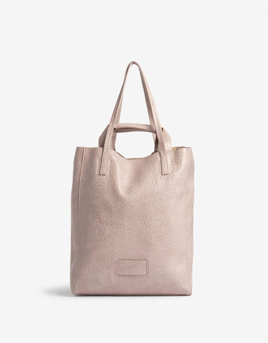 Shopper Con Doble Asa - Rosa Viejo 