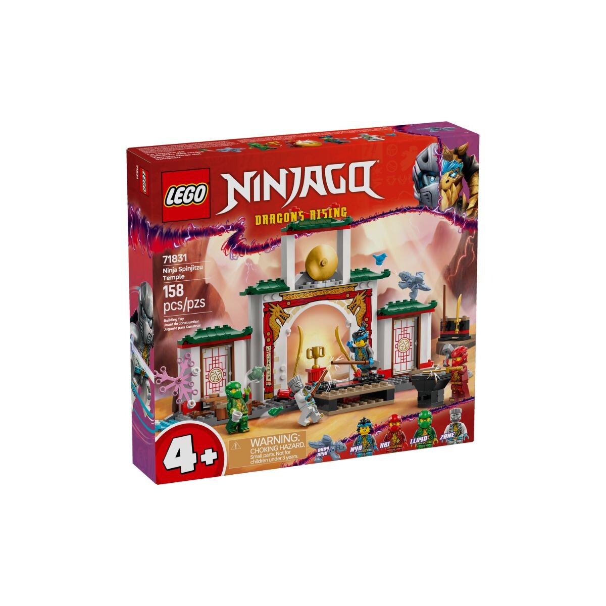 Lego Ninjago Templo Ninja del Spinjitzu 