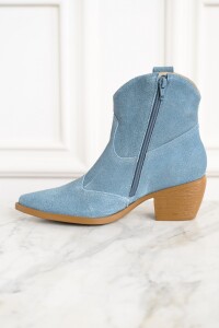 Bota Tejana Gamuza Jean
