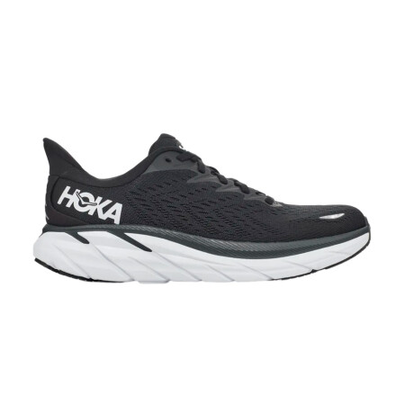 Championes Hoka M Clifton 8 Dark Grey & White