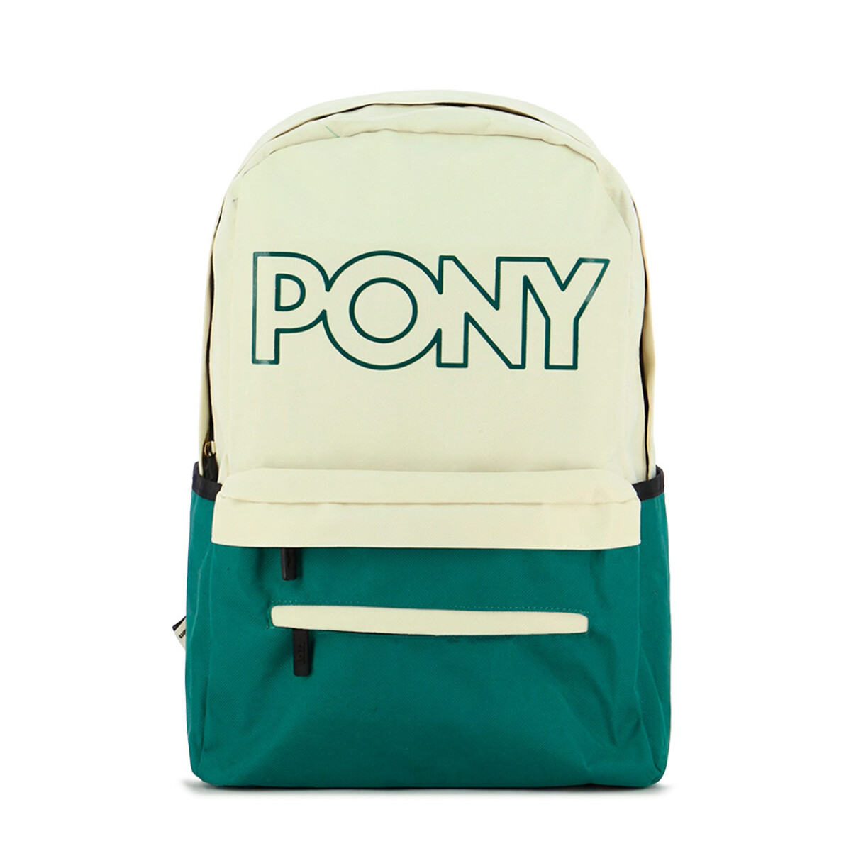 Pony mochila Soho - Verde/Gris - Verde-Gris 