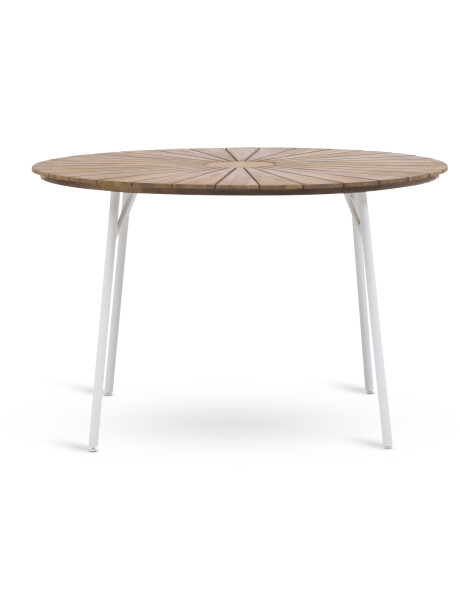 Mesa de jardín BASTRUP Ø120 mad dura/blanco Mesa de jardín BASTRUP Ø120 mad dura/blanco