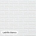 REVESTIMIENTO AUTO ADHESIVO 3D 70 X 77 CM X 3 MM - LADRILLO X 10 UNIDADES REVESTIMIENTO AUTO ADHESIVO 3D 70 X 77 CM X 3 MM - LADRILLO X 10 UNIDADES