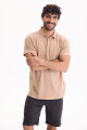 Remera Polo Horizon Beige