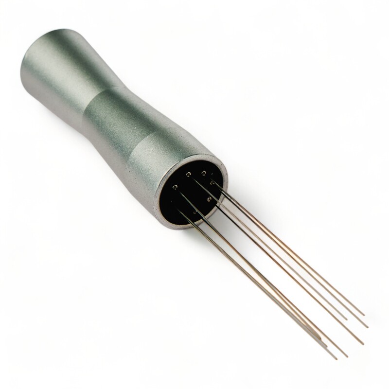 Wdt Distribuidor De 8 Agujas Pinchitos Barista Café Stirrer Silver