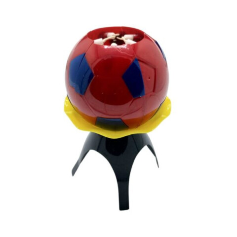 Vela con Forma de Pelota Rojo y Azul