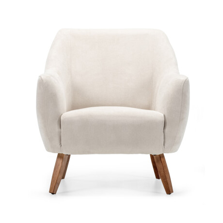 Butaca Paula - Tela Microfibra C430 (Crudo)