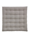Almohadón de asiento ELVESNELLE 40x40x4 gris Almohadón de asiento ELVESNELLE 40x40x4 gris