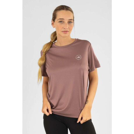 T shirt boxy Rosa antique