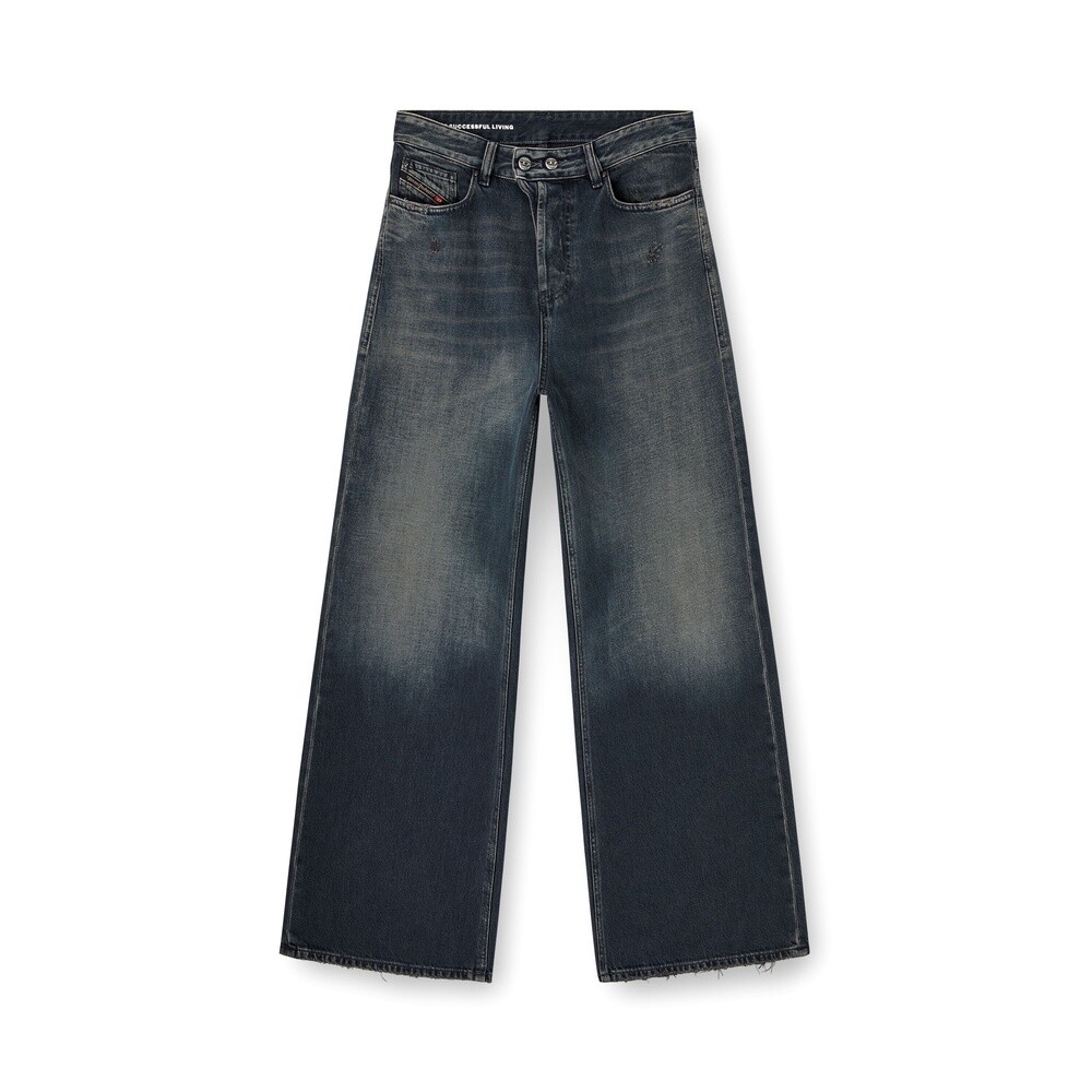 Jeans Urbano Para Mujer Relaxed Jeans - 1996 D-Sire Azul oscuro