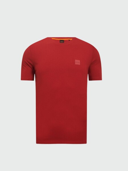 BOSS -Remera de algodón básica, TALES Bordó