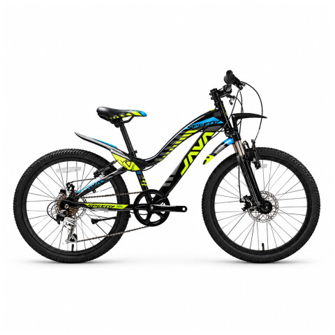 Bicicleta Para Niños Java Speedy 7v Rodado 20" BICICLETA NIÑOS JAVA SPEEDY R20 NEGRO