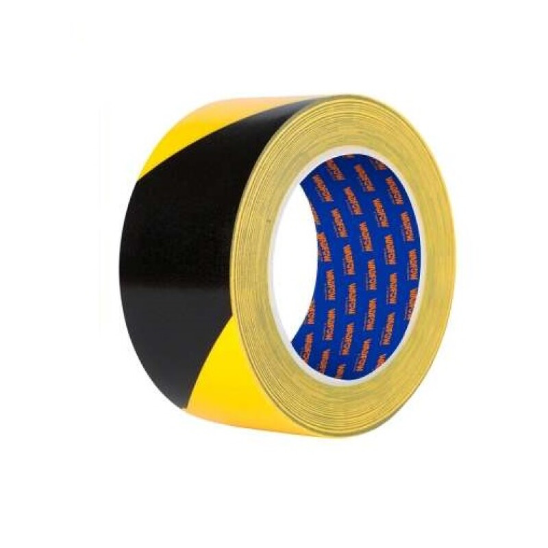 CINTA SEÑALIZACION AMARILLA Y NEGRA 30MT X 50MM WADFOW WPN4H45 CINTA SEÑALIZACION AMARILLA Y NEGRA 30MT X 50MM WADFOW WPN4H45