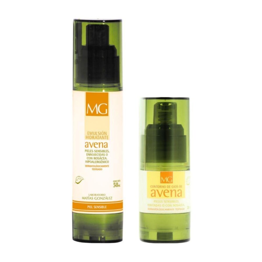 Rutina Facial Hidratante de Avena para Piel Sensible Rutina Facial Hidratante de Avena para Piel Sensible