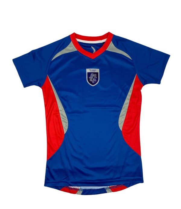 T-shirt Hockey The Anglo School Blue