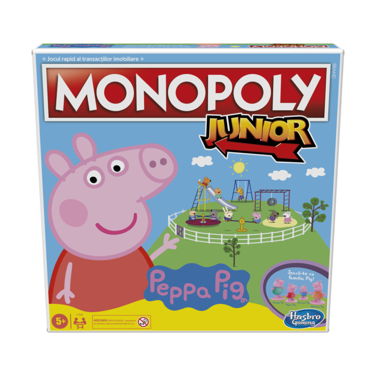 Juego de Mesa Monopoly Junior Peppa Pig - 001 