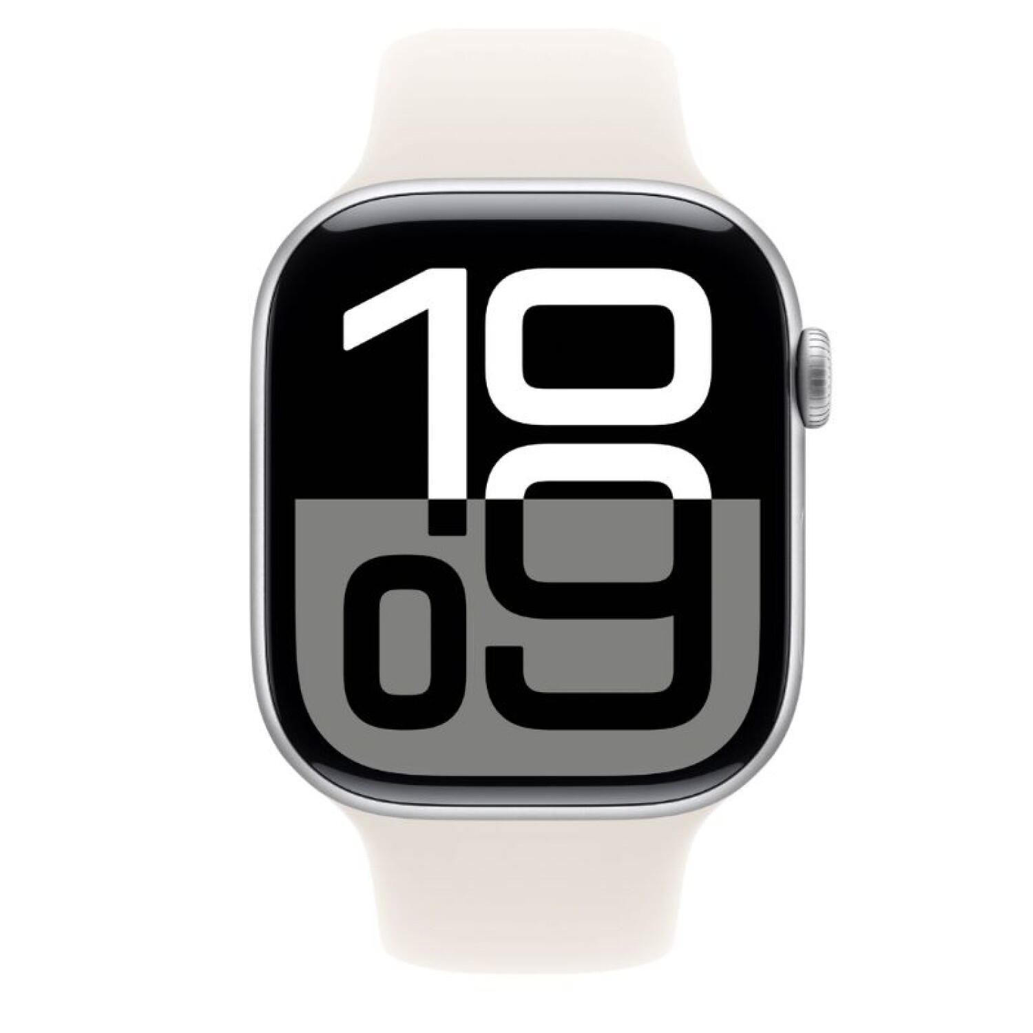 Apple Watch Series 10 46mm Silver Al Starlight SB M/L MWX03LW/A