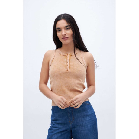 Musculosa Doris Camel