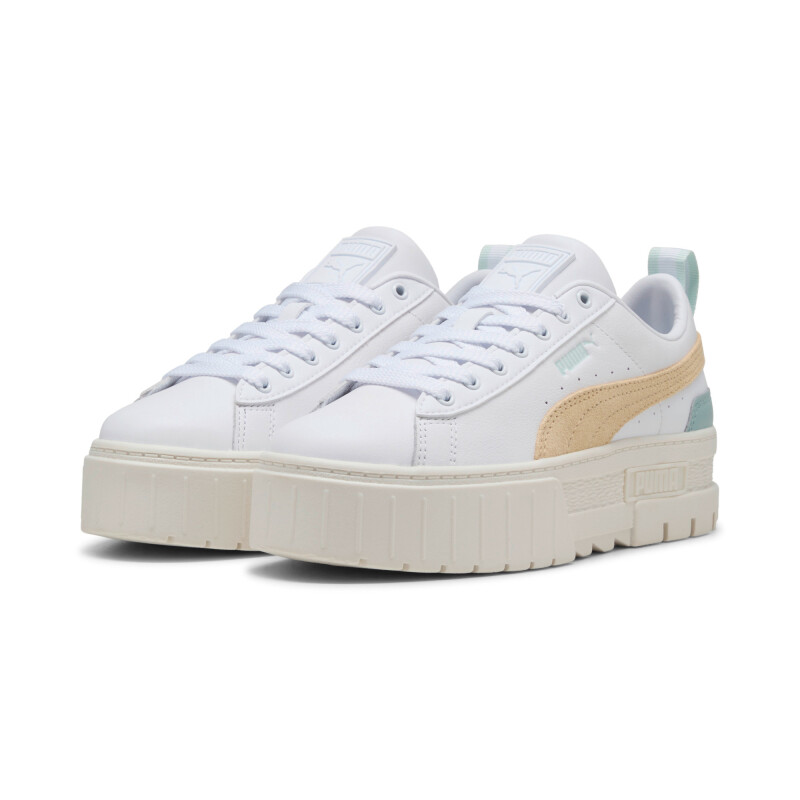Championes Mayze Leather de Mujer Blanco