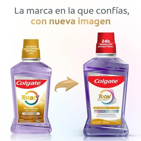 Colgate Total 12 Enjuague Bucal Antisarro 500 Ml Colgate Total 12 Enjuague Bucal Antisarro 500 Ml