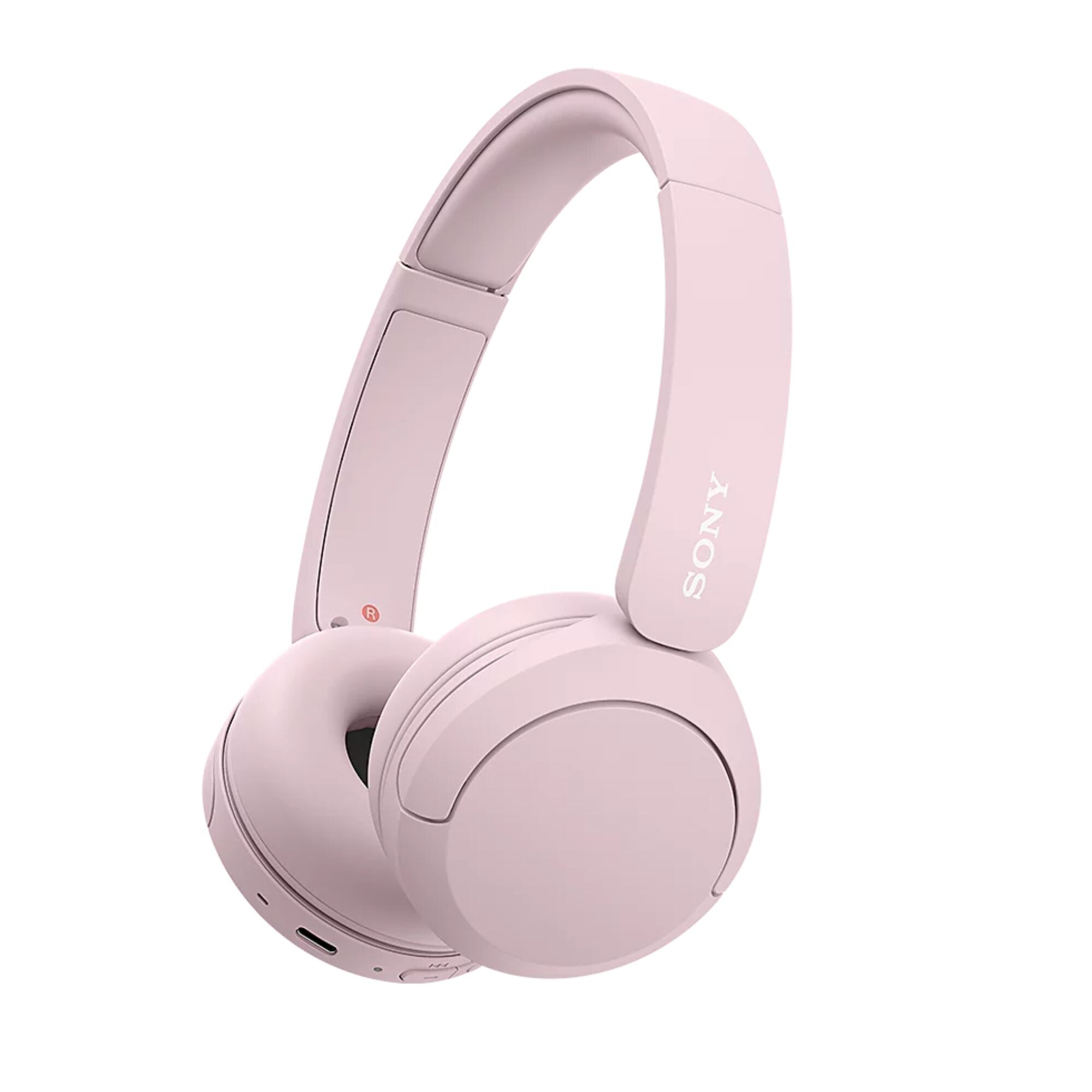 Накладные Bluetooth-наушники Sony WH-CH520 — розовые
