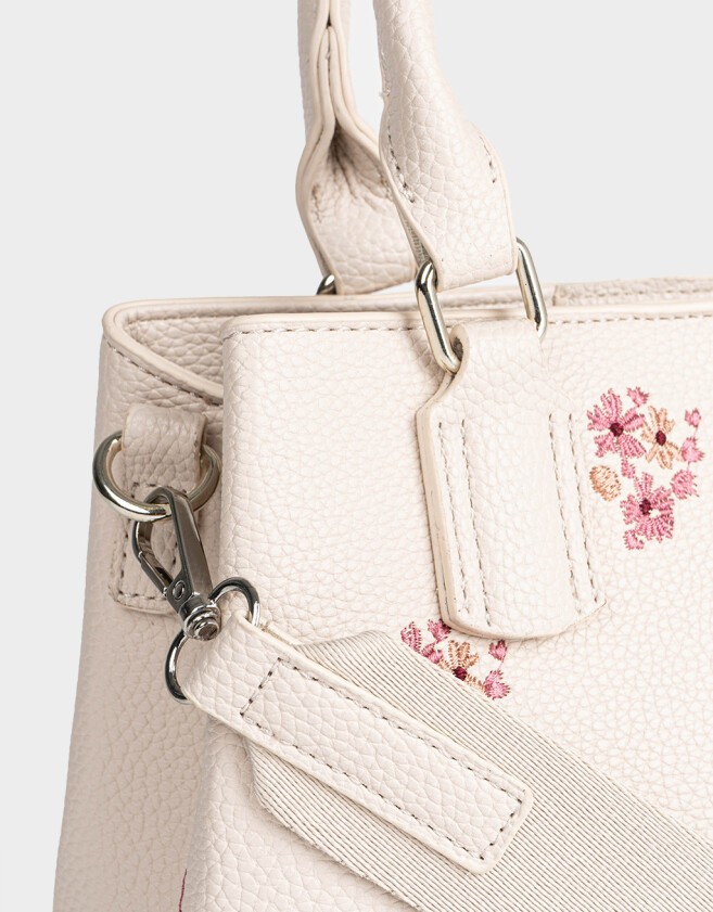 City Carteras Medianas - Estampado Flores