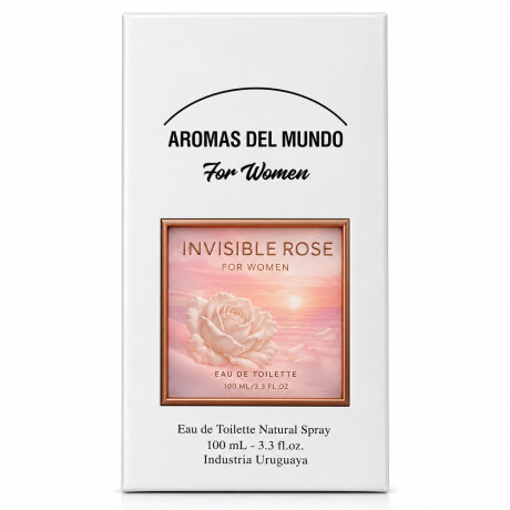 Perfume Aromas del Mundo Invisible Rose 100ml - Para mujer