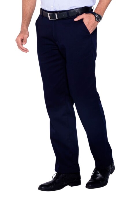 Pantalón gabardina Azul marino
