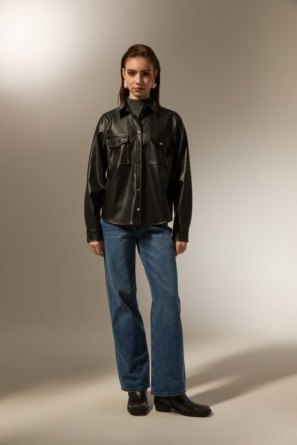 Sobrecamisa Wantanabe Negro