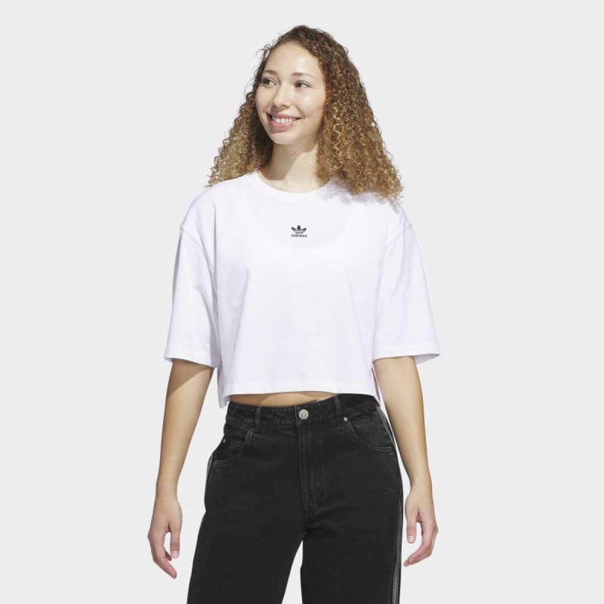 Remera Adidas Essentials - Blanco 