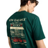 Remera New Balance Grab a Bite Boston Hombre MT62S7YPNOG Verde
