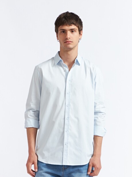 CAMISA NIAS CELESTE