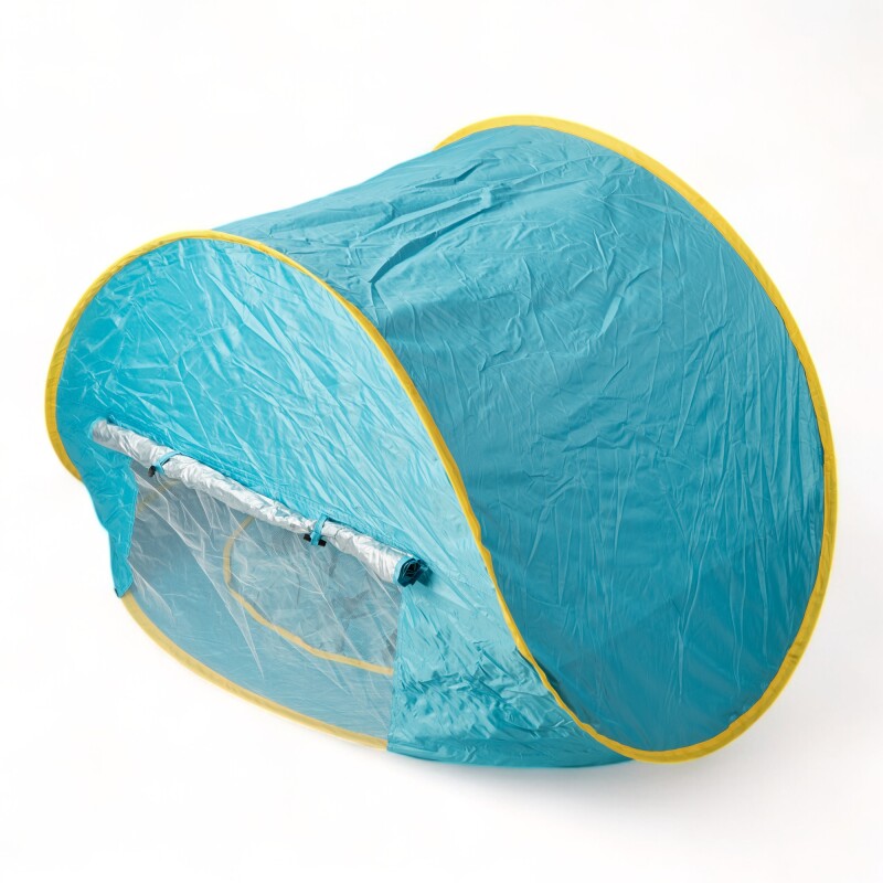 Carpa De Playa Niños Plegable Proteccion Solar Uv Celeste