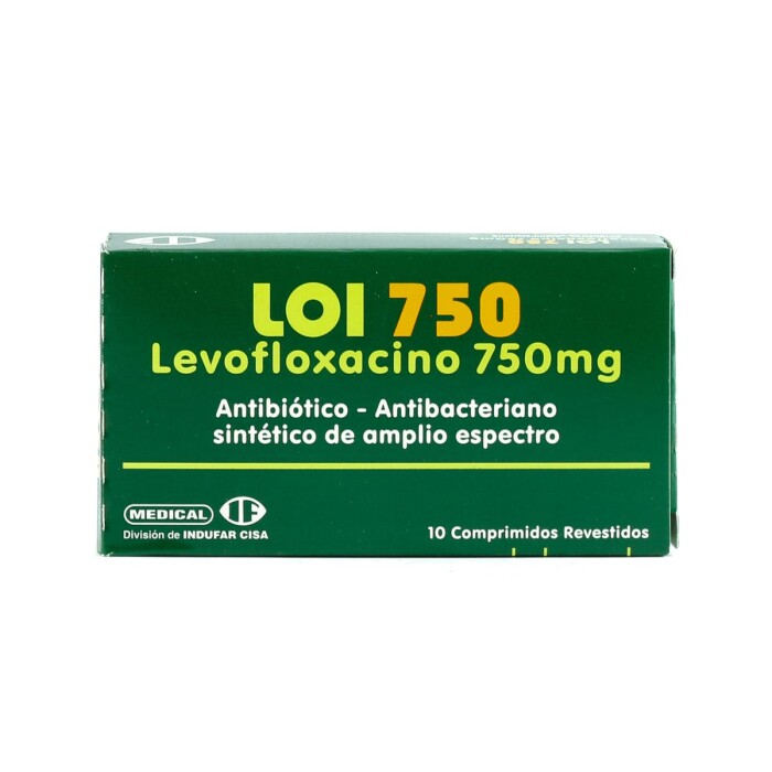 LOI 750 MG. CJ X 10 COMPRIMIDOS única
