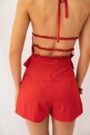 SHORT CELINA ROUGE SHORT CELINA ROUGE