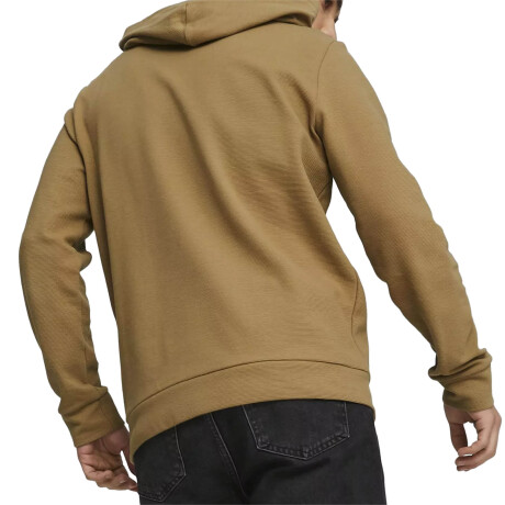 PUMA ESS ELEVATED HOODIE Dark Beige