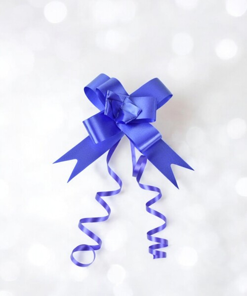 Pack x10 uds Moño Mágico 2x39 cm AZUL