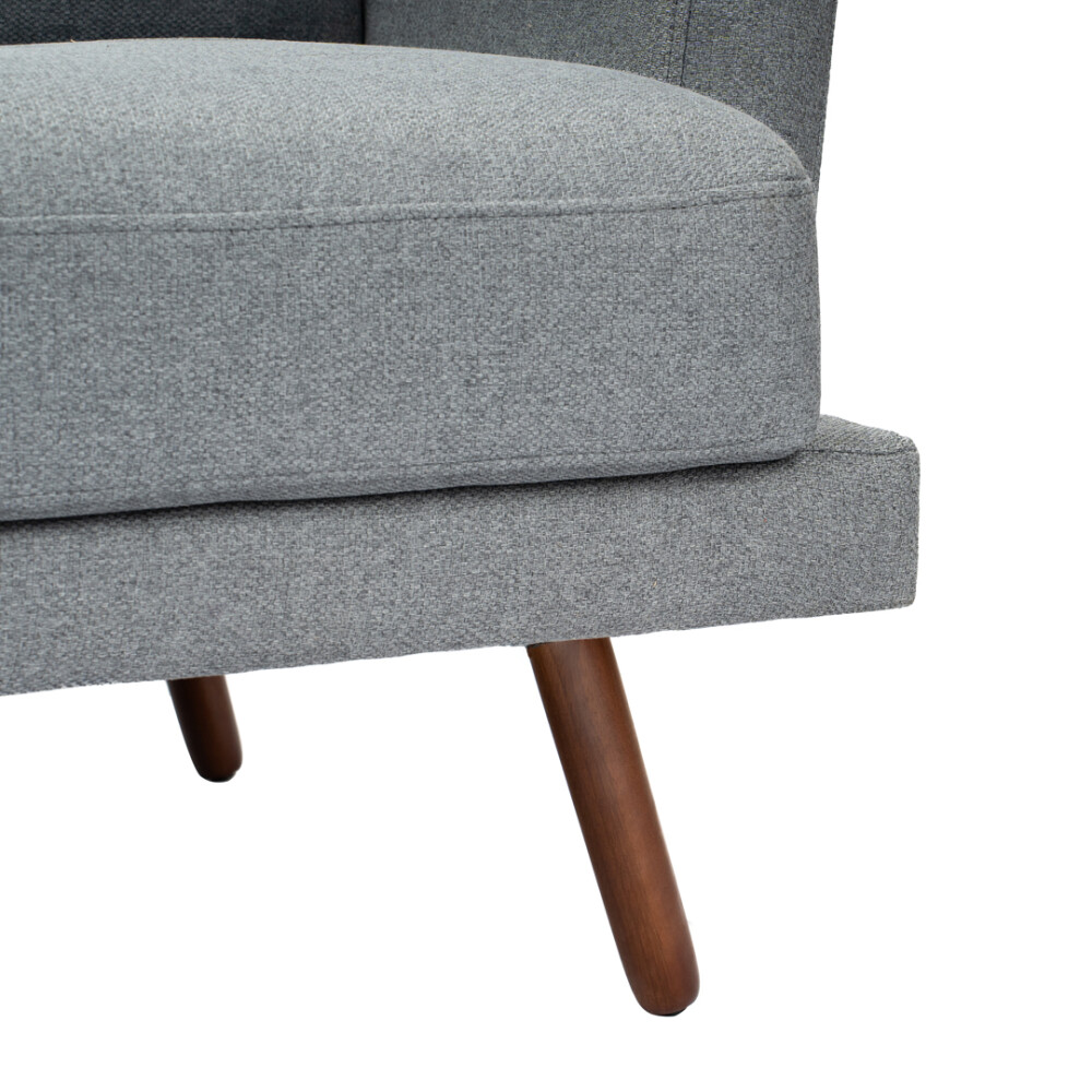 Sillón Sofá Triunfo 2 Cuerpos Gris