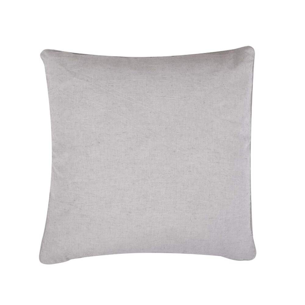 FUNDA DE ALMOHADÓN LINO-Y-ALGODON GRIS CLAYTON GRISCLAR
