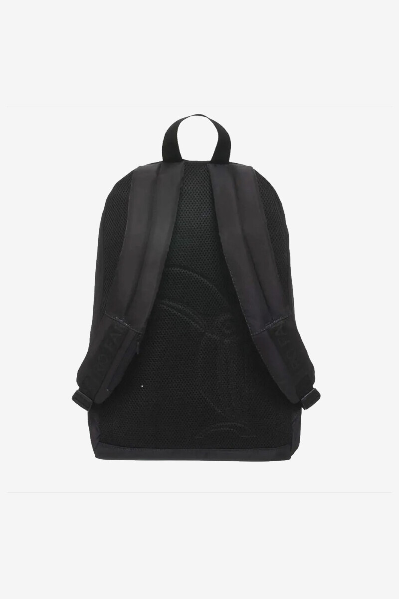 MOCHILA FLOR Negro