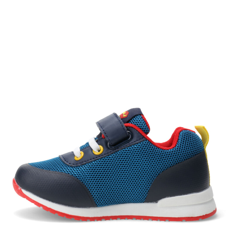Championes Infantiles Superman c/Velcro Azul Marino - Azul - Rojo