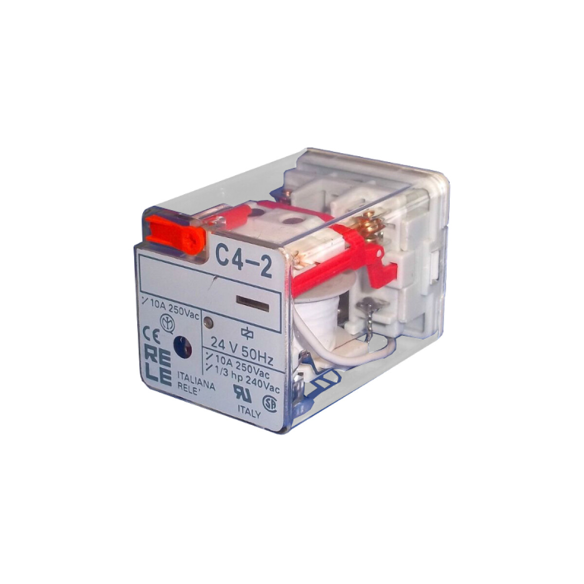 Relé de 2 Contactos de 10A Octonal 12V DC - RL1240 