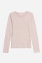 Remera cuello redondo BEIGE
